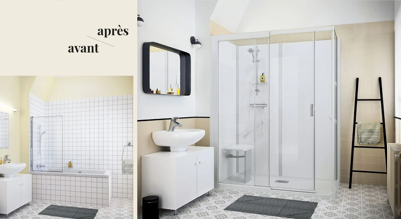 prix d’une douche pour personnes âgées